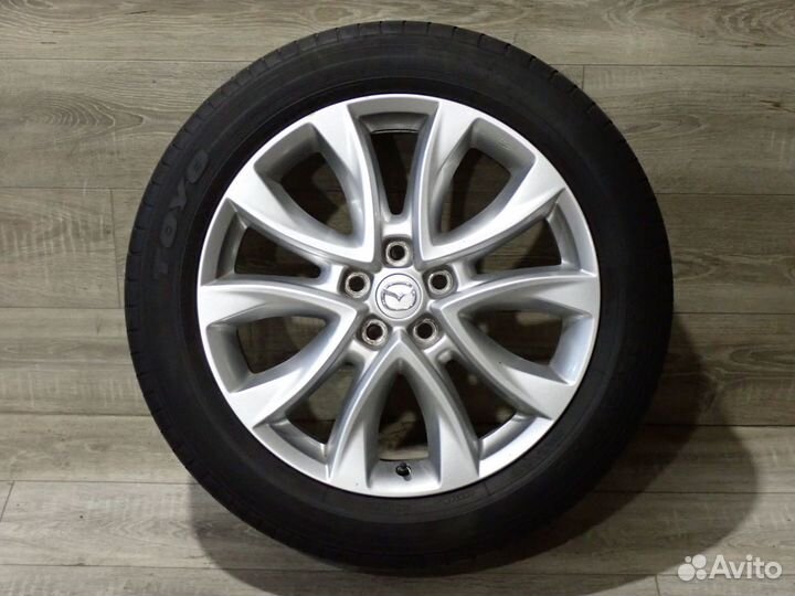 Комплект оригинальных R19 колес Mazda CX5 лето