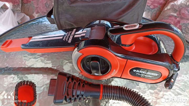 Пылесос автомобильный black+decker PAV1205