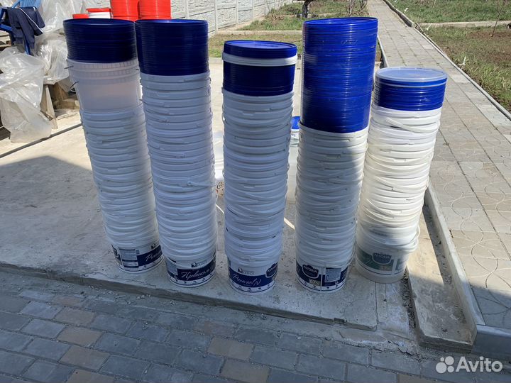 Пластиковые ведра пищевые 2,5,10 литров