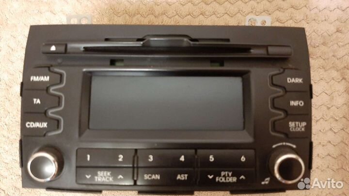 Штатная магнитола kia sportage 3