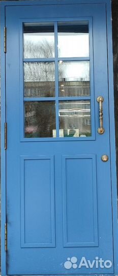 Дверь входная деревянная утеплённая. Север-М33