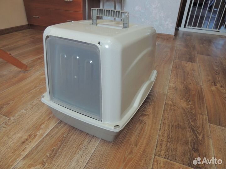 Крытый лоток для кошек и котов