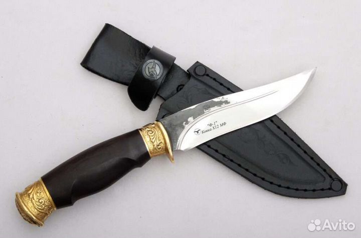Нож кизлярский туристический Ф-1 Х12мф