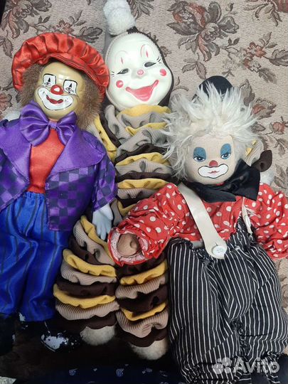 Клоуны винтажные