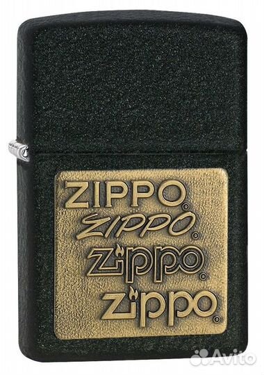 Зажигалка Zippo 362 Black Crackle Оригинал Новая