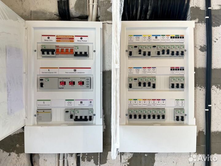 Электрик Электромонтаж (Новая, Замена, Перенос)