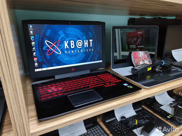Игровой ноутбук HP Omen i7-7700HQ + GTX1060 (6gb)