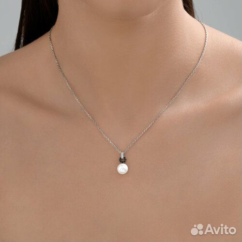Колье sokolov из серебра, 94071207, р.40\45