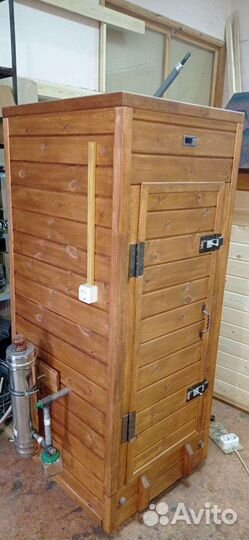 Коптильня горячего и холодного копчения на 500 лит