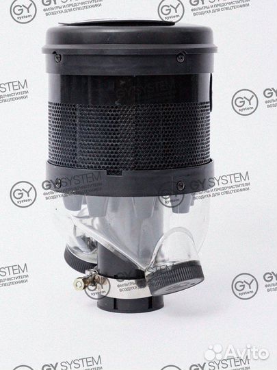 Циклонная система для дорожного катка