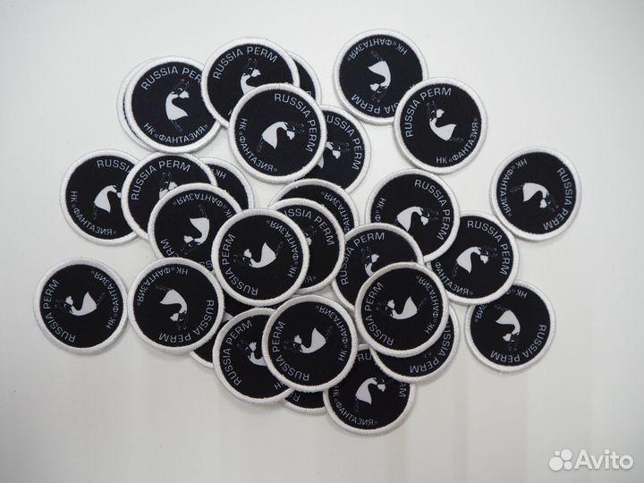 Нашивки шевроны на заказ (машинная вышивка)