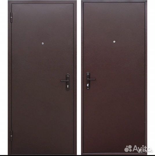 Дверь входная стройгост 5 РФ мет/мет