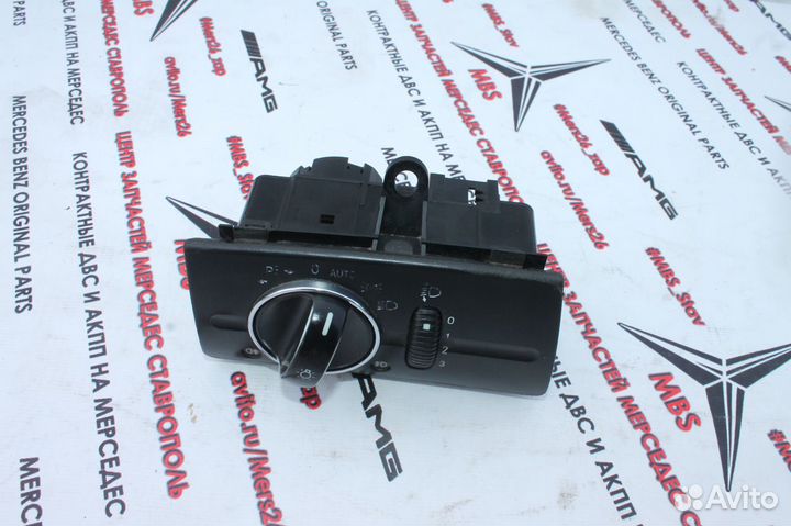 Переключатель света фар w211 мерседес рест