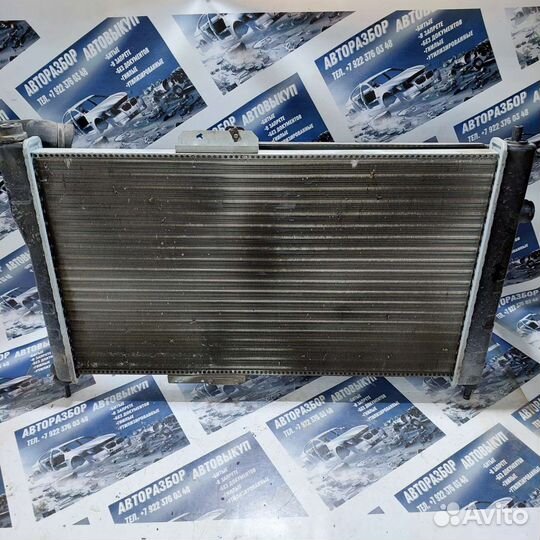 Радиатор основной/диффузор daewoo nexia