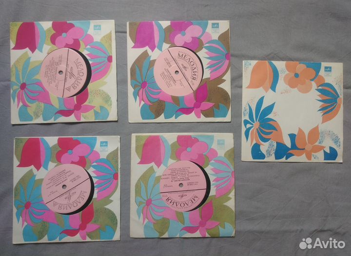 Пластинки виниловые миньоны
