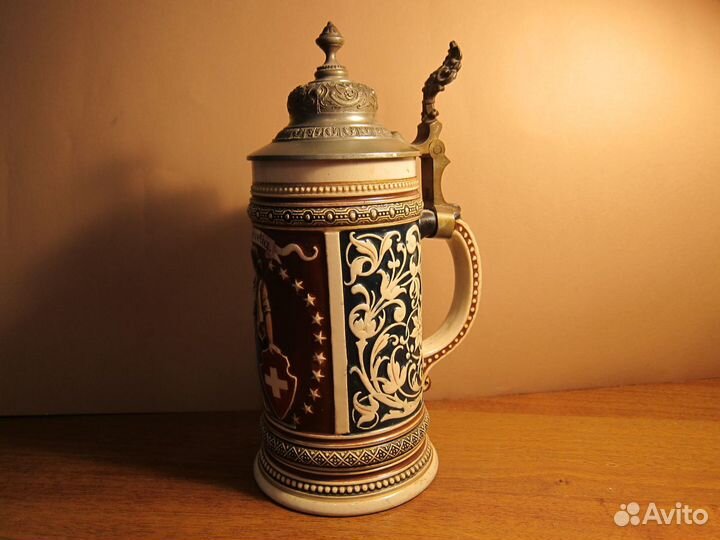 Старинная пивная кружка marzi&remy