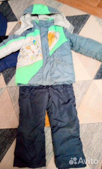 Вещи пакетом на мальчика 110 см