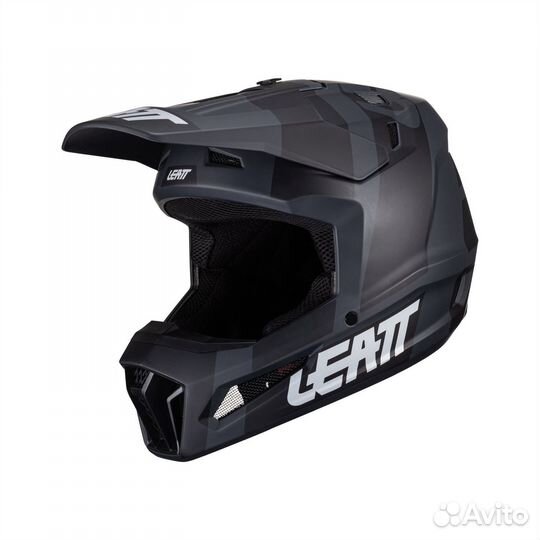 Мотошлем Leatt Moto 3.5 Helmet Kit (Black, XL, 20