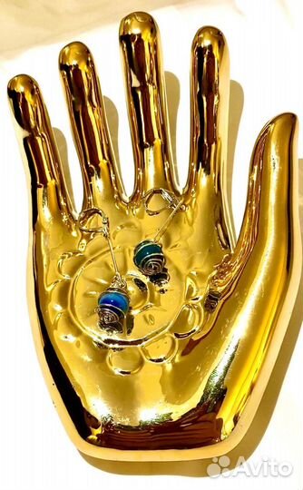 Серьги с агатом