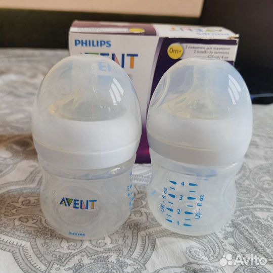 Бутылочки Avent natural 2 шт