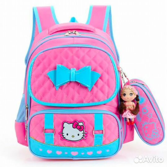 Школьный рюкзак д/девочки Hello Kitty +3 подарка