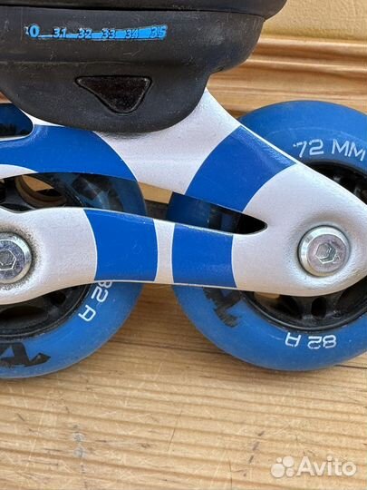 Роликовые коньки (раздвижные 30-35) детские roces