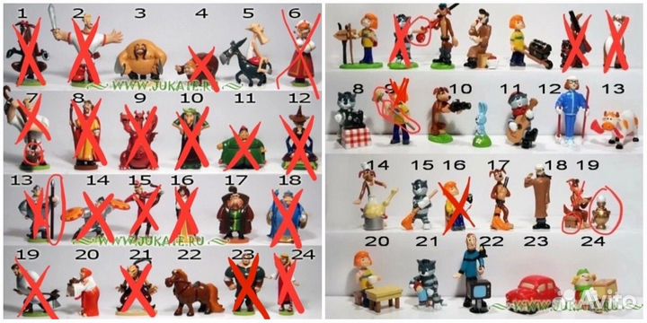 Поиск киндеров, обмен