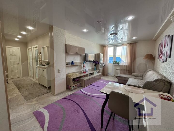 2-к. квартира, 56,4 м², 3/10 эт.