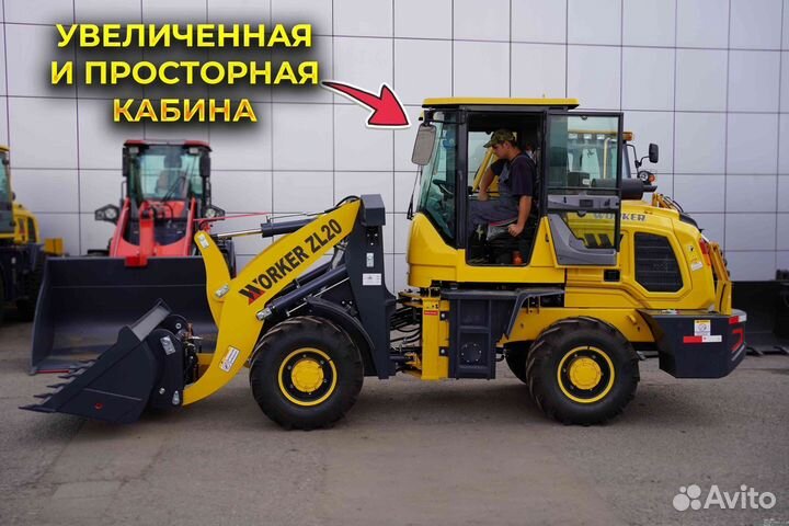 Фронтальный погрузчик Worker ZL20, 2024