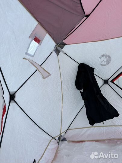 Палатка куб.3слоя снегирь 200х200х200см180х180х180