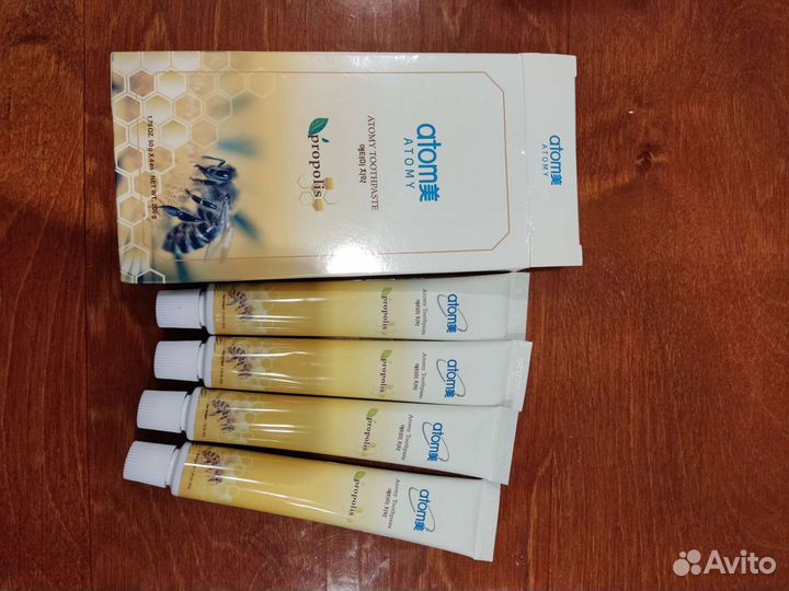 Зубная паста атоми