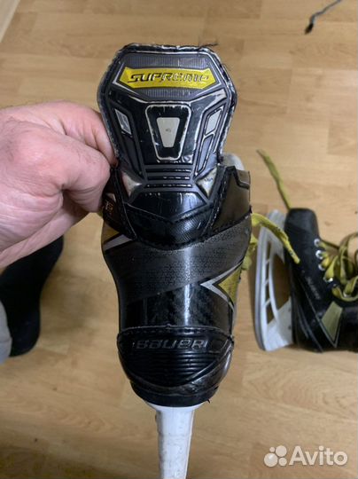 Коньки хоккейные bauer supreme 3s pro yth детские