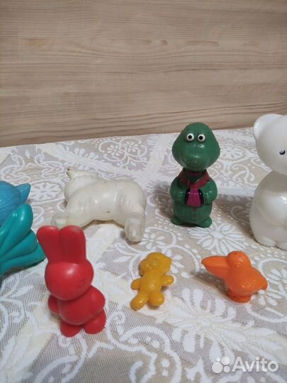 Пластиковые игрушки СССР пакетом