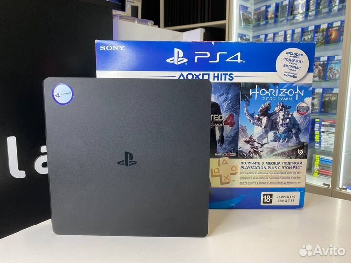 Игровая консоль Playstation 4 Slim 500gb гарантия