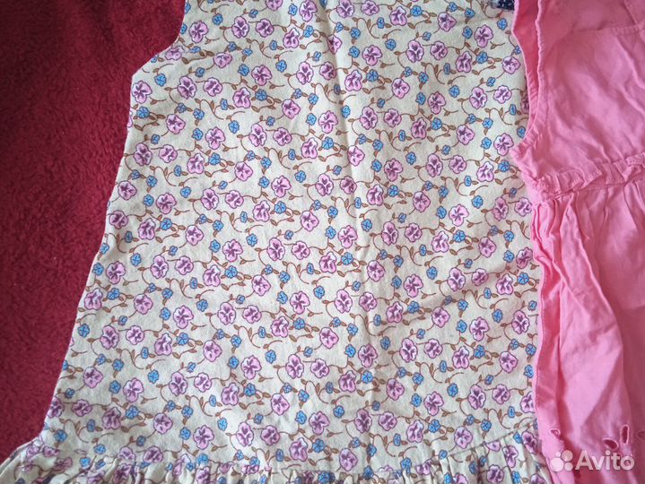 Платья для девочки 68-74 пакетом