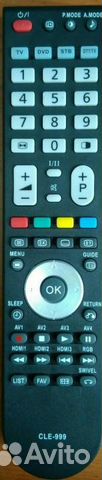 Пульт Hitachi CLE-999 для телевизора