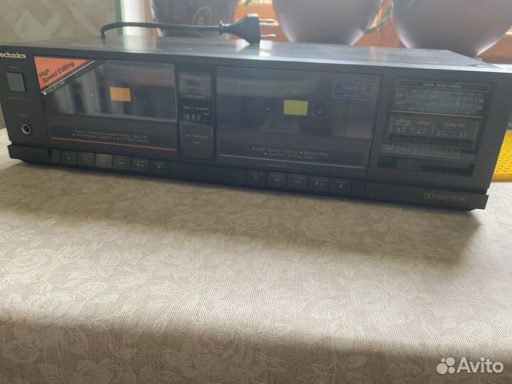 Кассетная дека technics rs