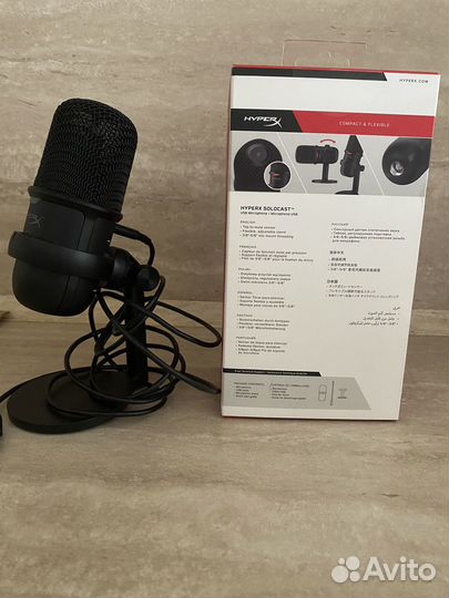 Игровой микрофон hyperx