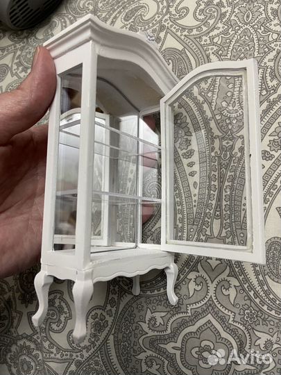 Кукольная мебель шкаф, сервант, витрина