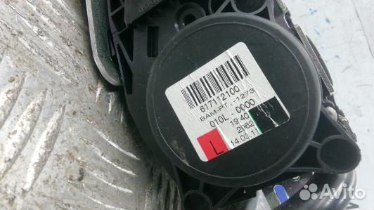 Ремень безопасности с пиропатроном сиденья передне