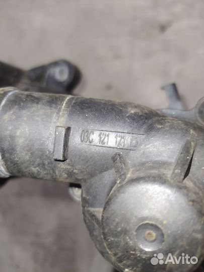 Корпус термостата VW Polo Sedan 1,6 cfna Skoda