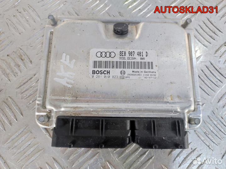 Блок эбу Audi A4 B6 2,5 AKE 8E0907401D Дизель
