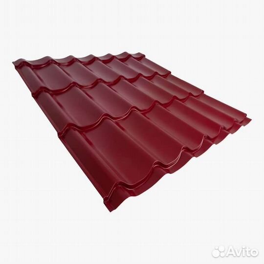 Металлочерепица. Красное вино. Комплект