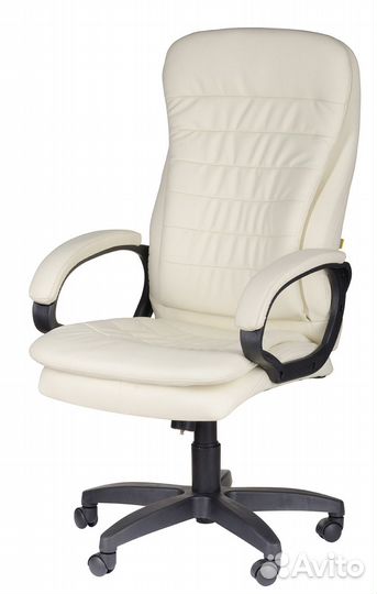 Кресло руководителя Силуэт бежевый
