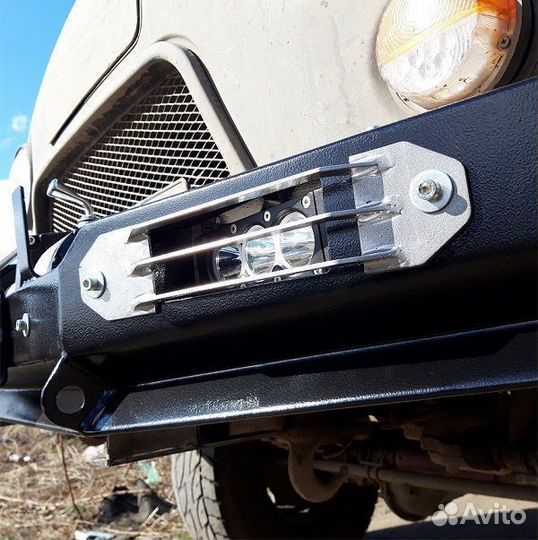Передний бампер rubicon-5 УАЗ-452, 3303, 39094
