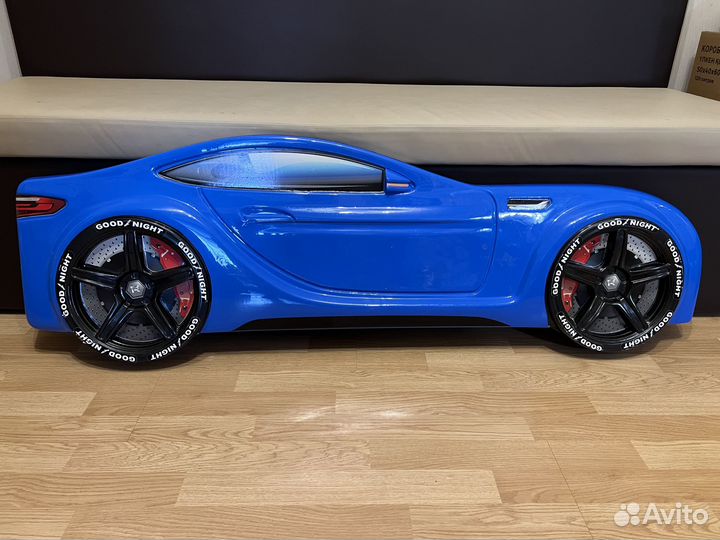 Детская кровать-машина Мерседес (объемная)