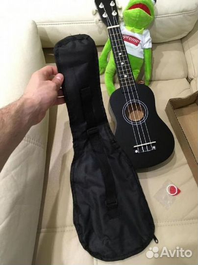 Новая укулеле и чехол