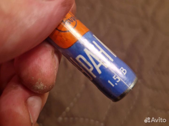 Батарейка СССР 1987год уран m