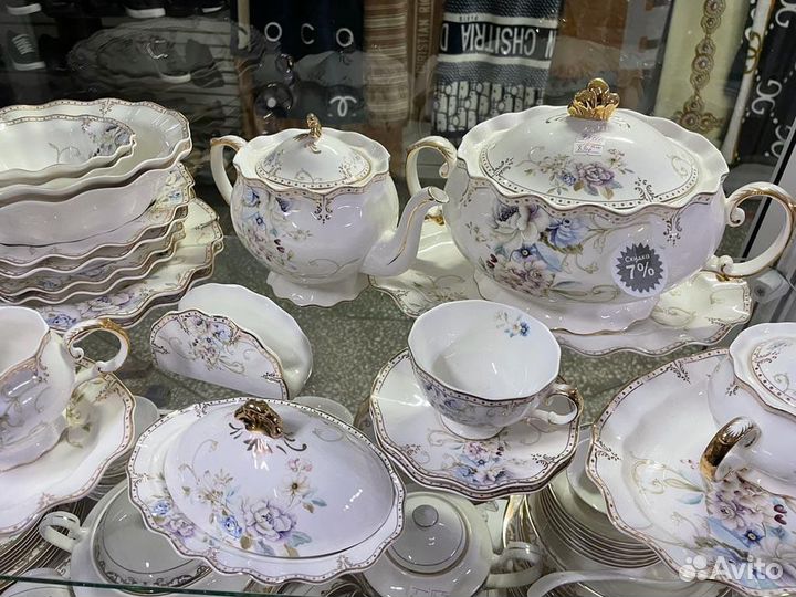 Чайно столовый сервиз на 12 персон