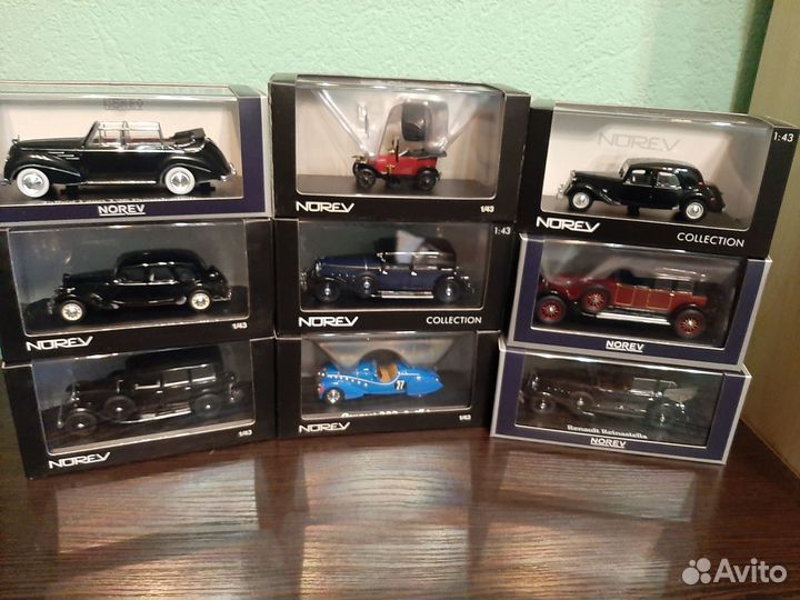 Модели 30-50 годов (NEO Ebbro Norev Altaya) 1/43